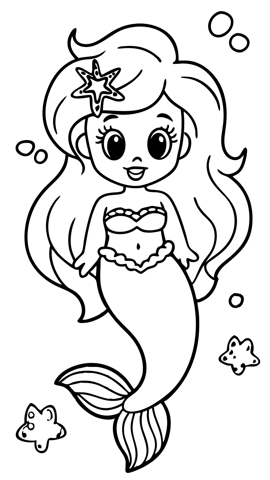 cute ariel coloring pages